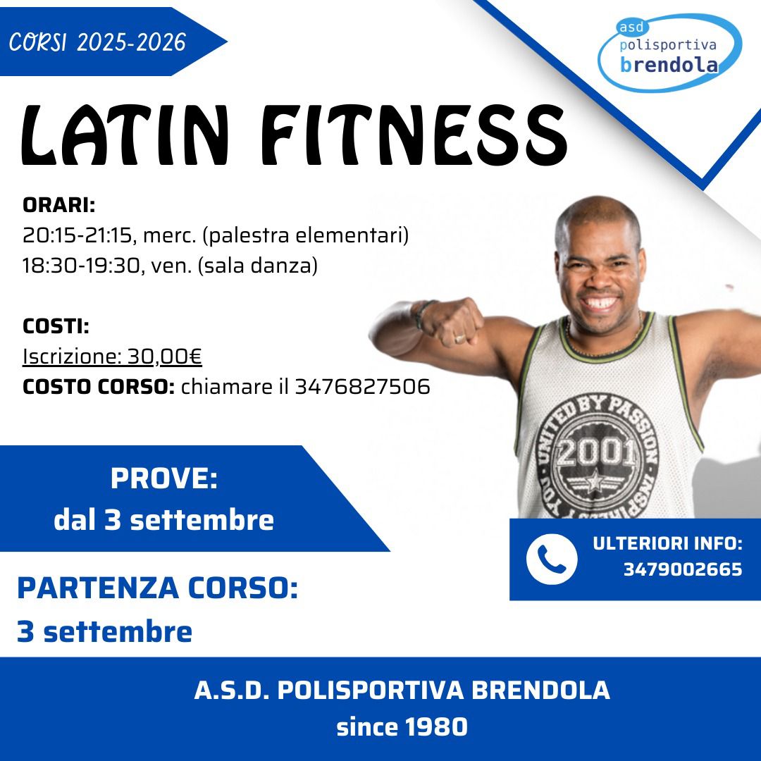 Volantino del corso: Latin Fitness
