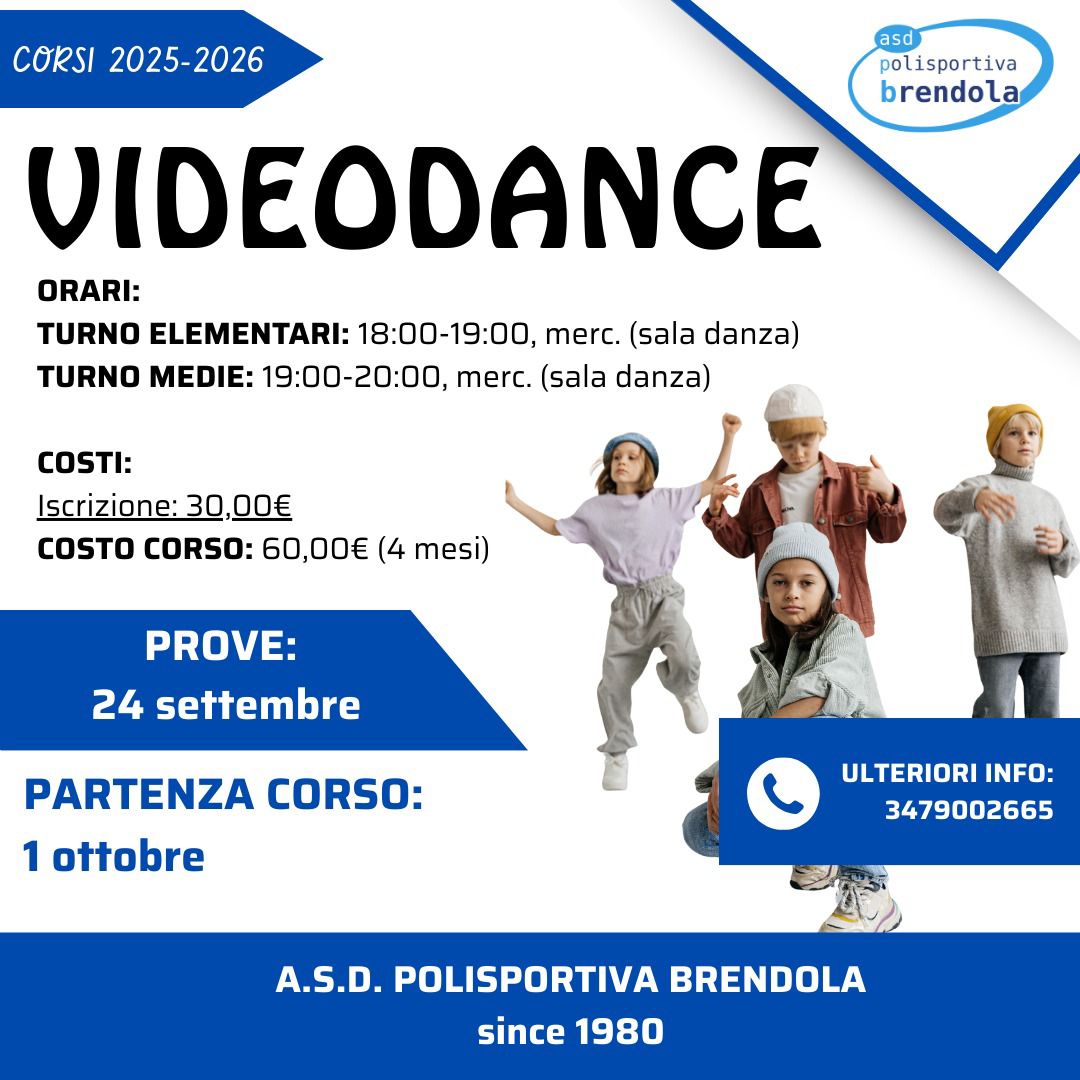 Volantino del corso: Videodance