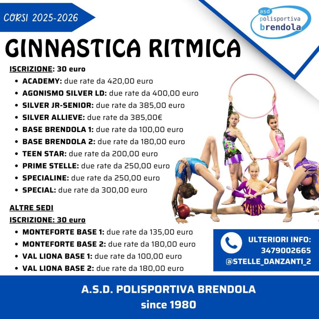Ginnastica Ritmica Costi Brendola