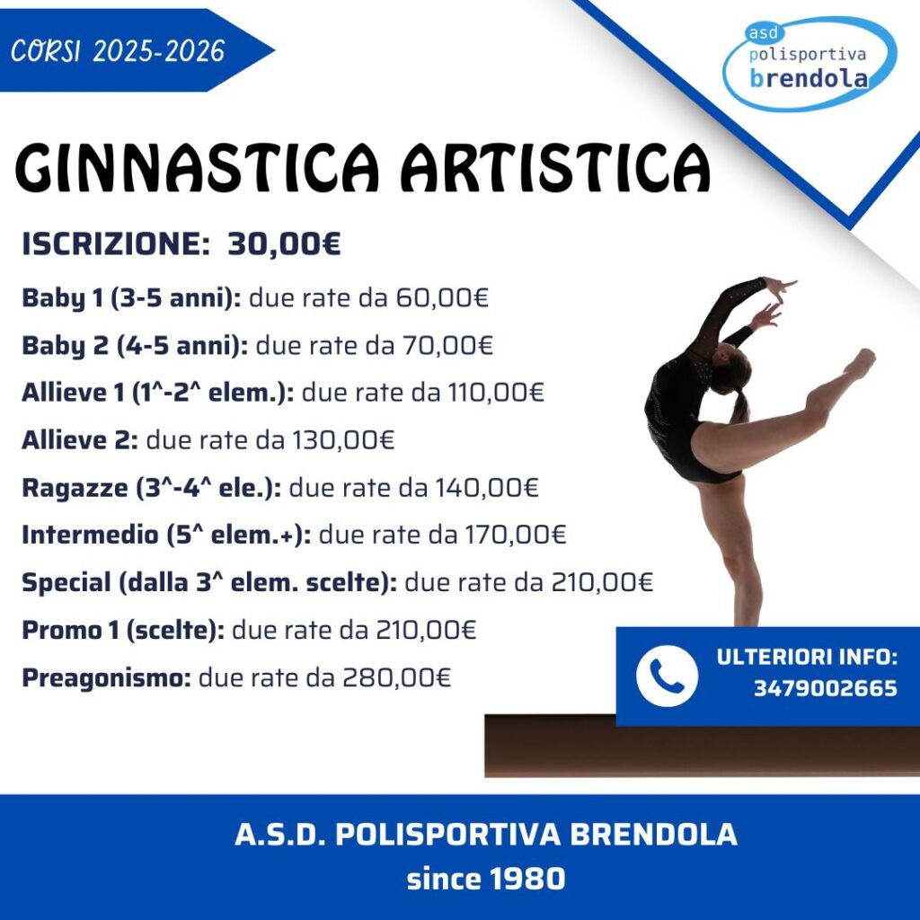 Ginnastica Artistica Costi Brendola