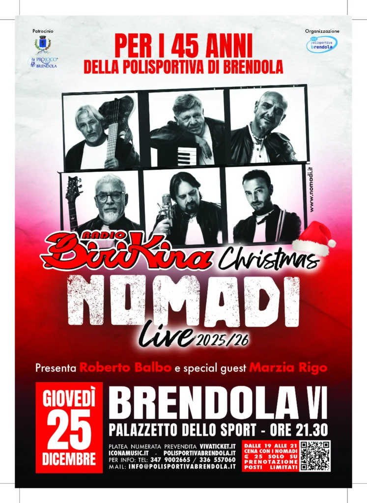 Radio Birikina Christmas Nomadi Live Brendola
