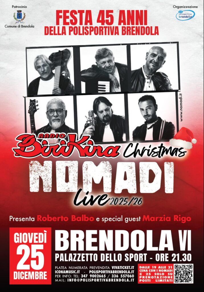Radio Birikina Christmas Nomadi Live Brendola
