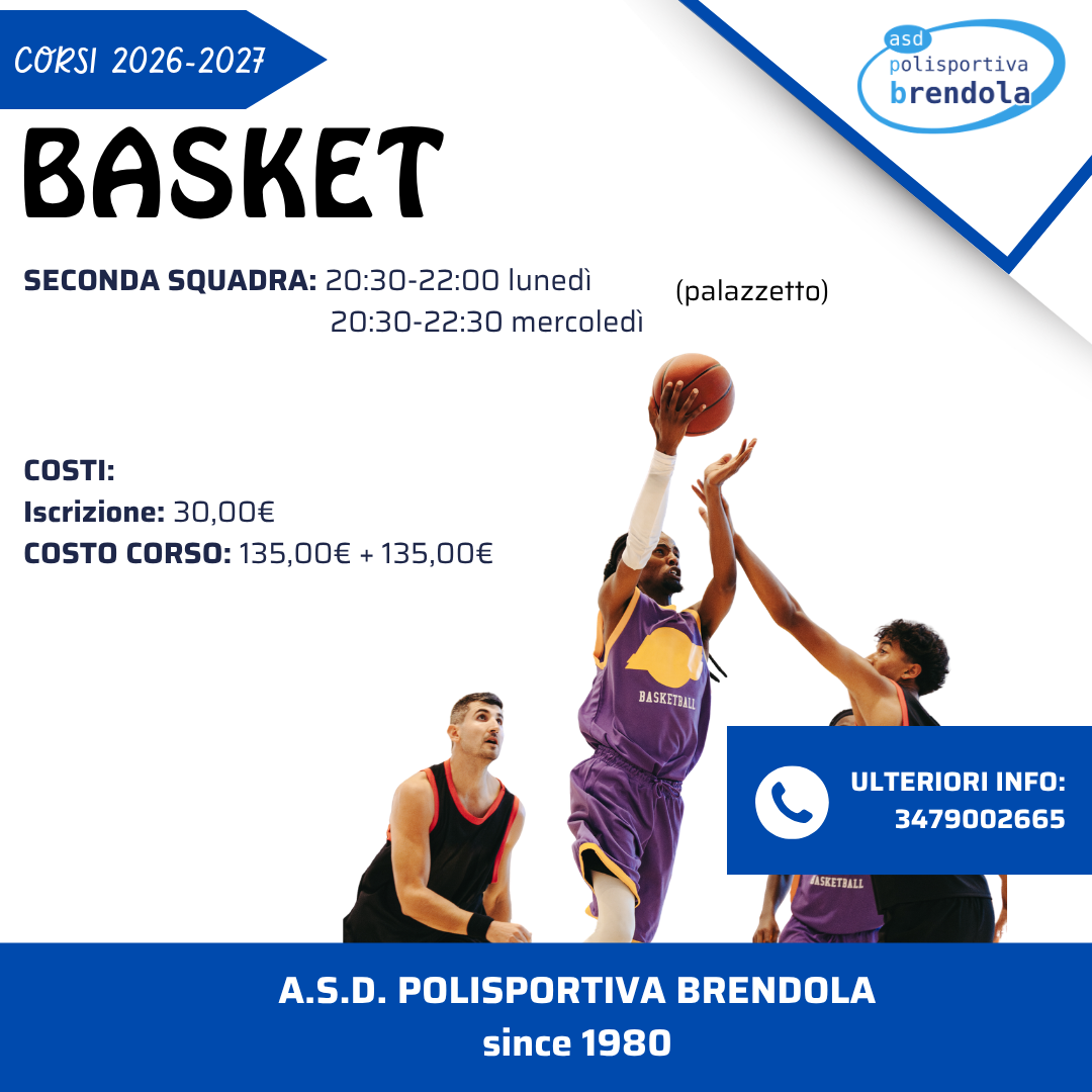 Volantino del corso: Basket Adulti