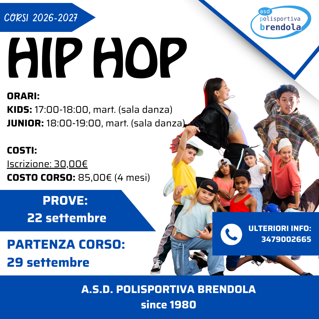 Volantino del corso: Hip hop