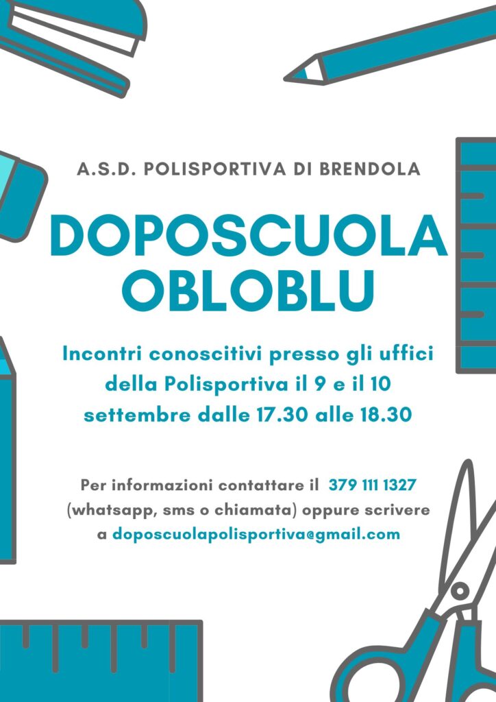 Doposcuola Obloblu Incontri Conoscitivi