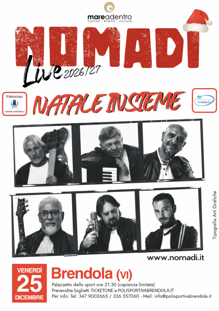 Nomadi Live 2026 – Natale Insieme