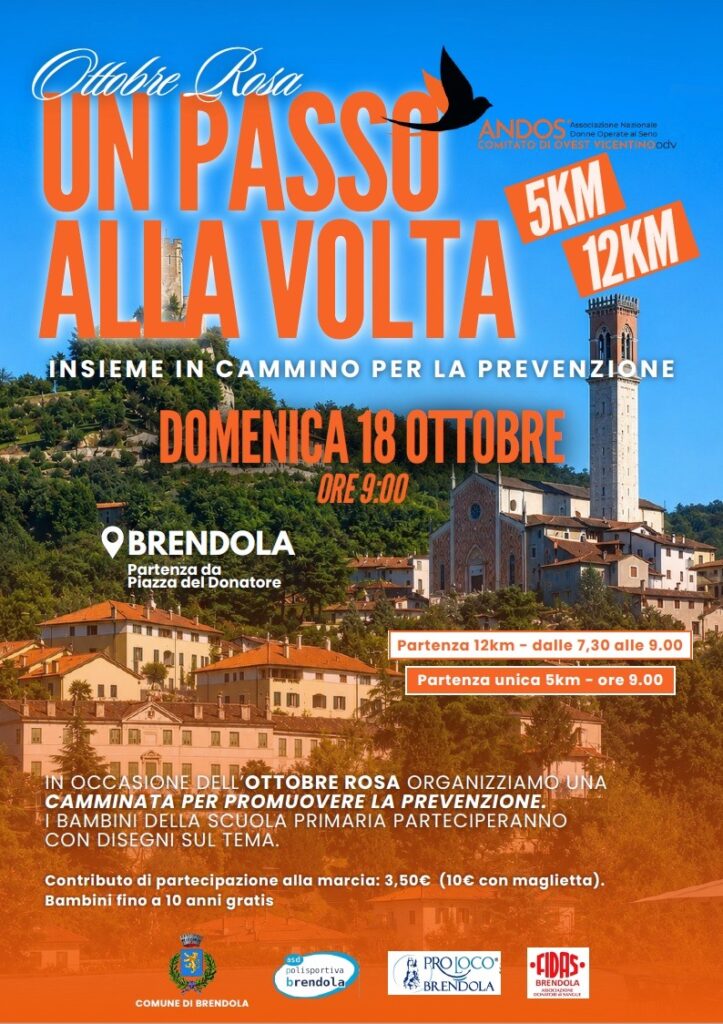 Un passo alla volta – Cammino per la prevenzione